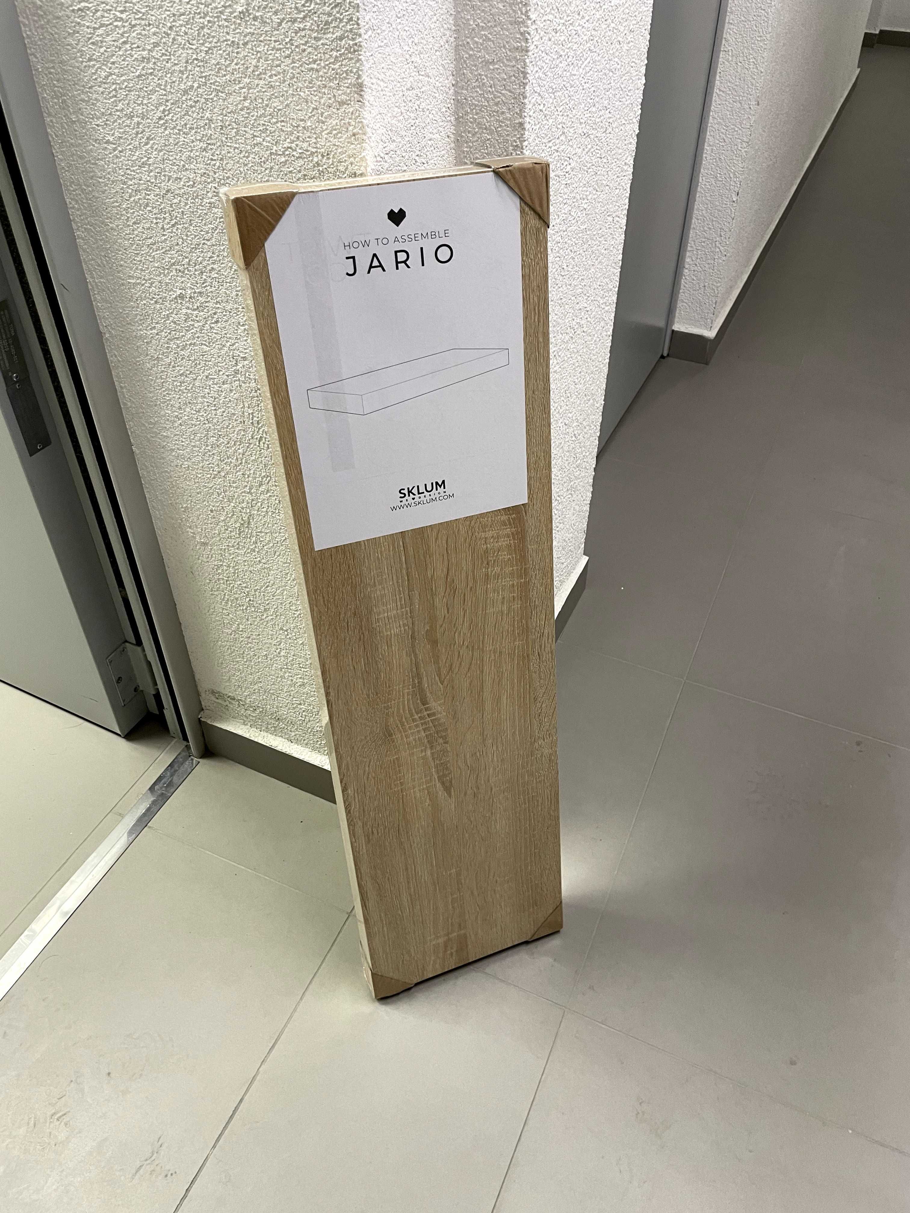 Nowa półka ścienna Jario Sklum 90cm kolor Roble