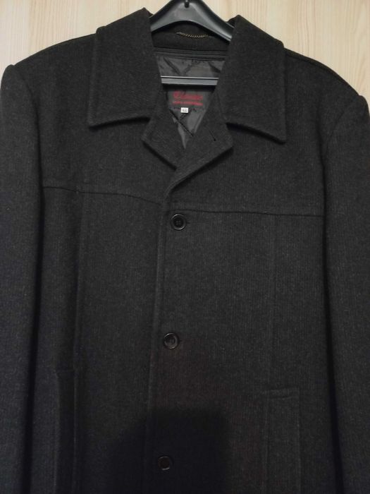 Płaszcz męski krótki. Wełna. Rozmiar 56