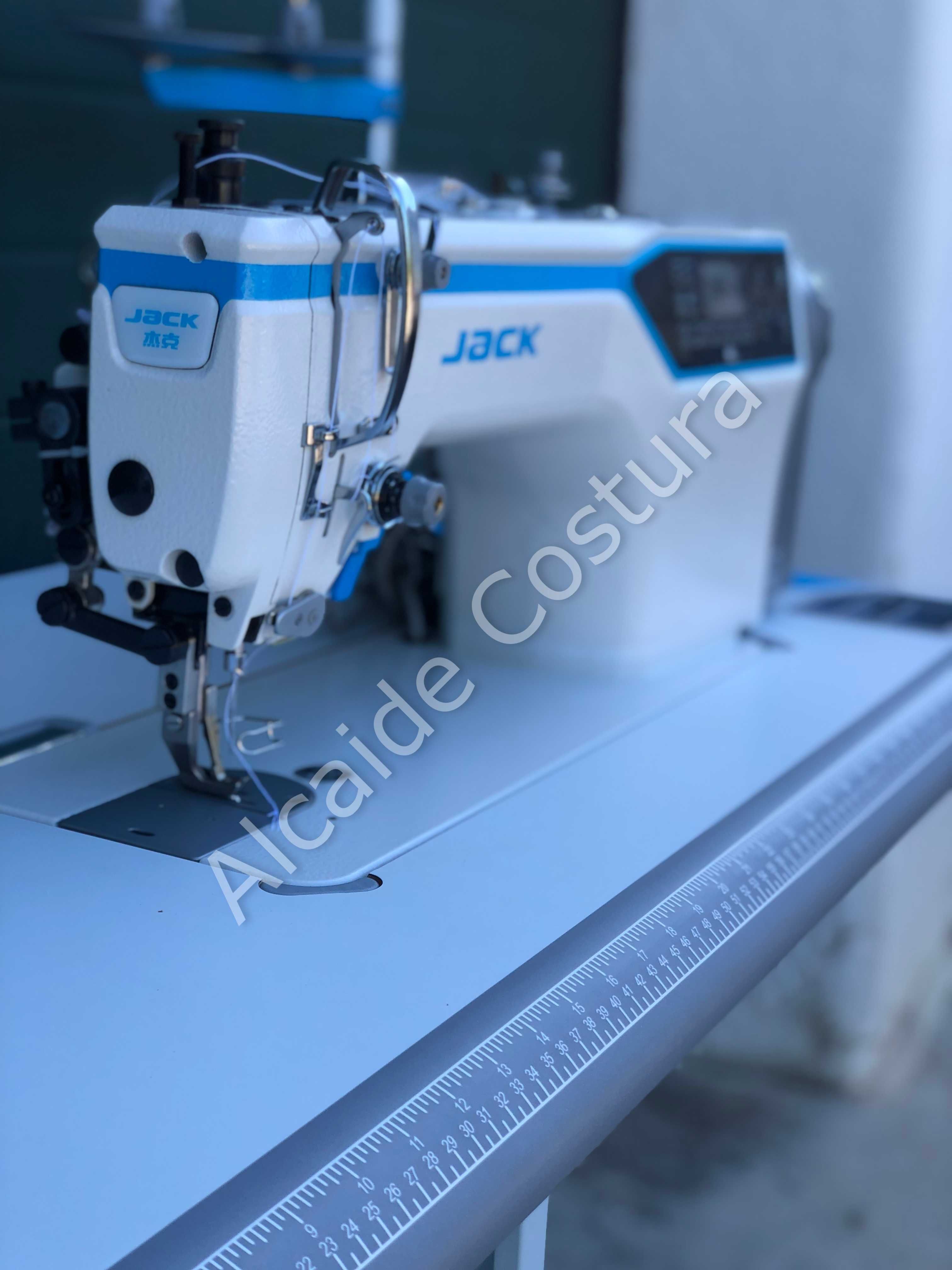 Máquina de costura industrial de duplo arrasto automática JACK H6