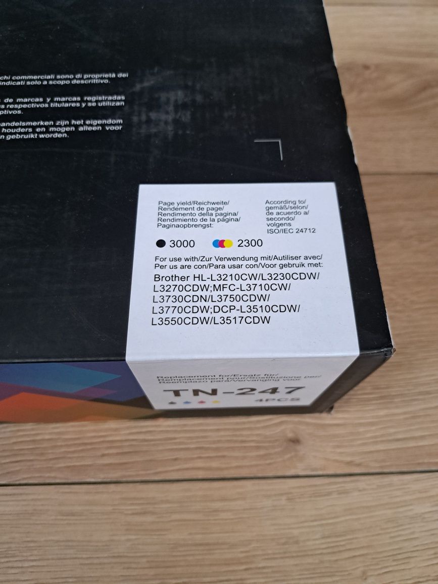 Toner myCartridge kompatybilny do Brother TN-247 - 4 szt.