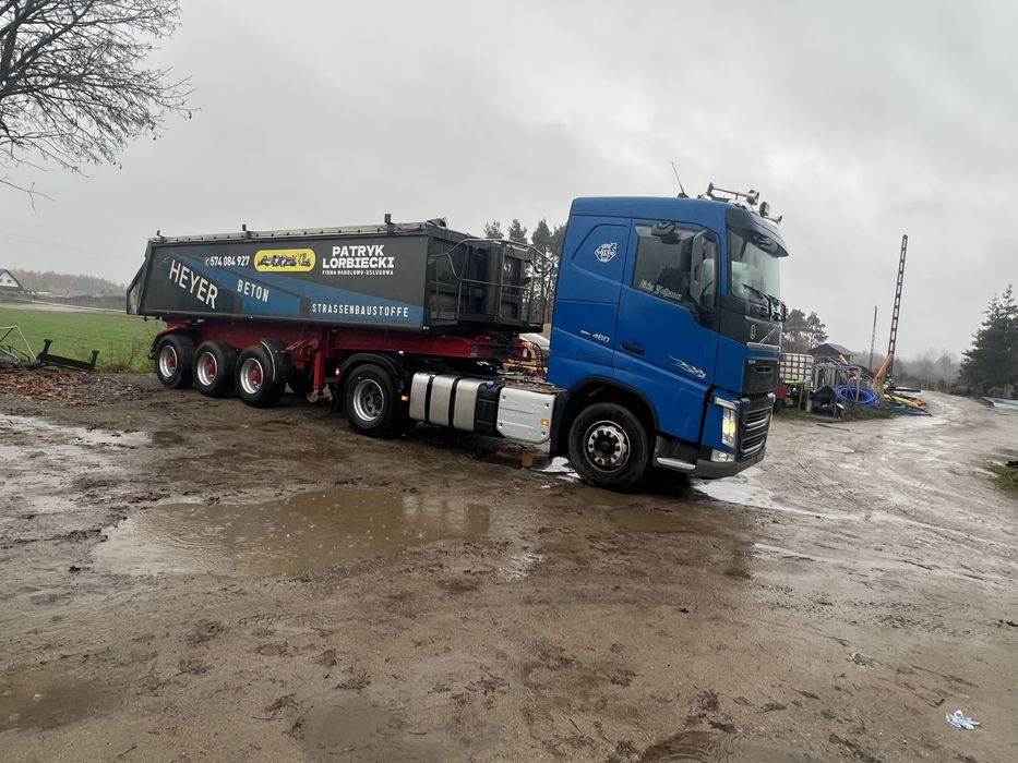 Usługi koparko ładowarka Transport wywrotką