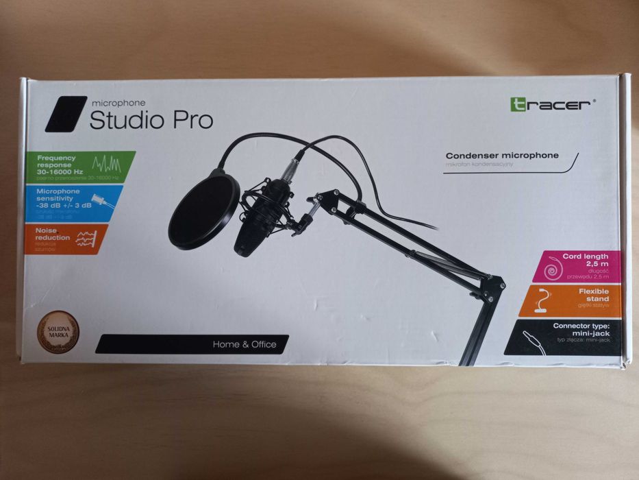 Mikrofon kondensacyjny Tracer Studio Pro