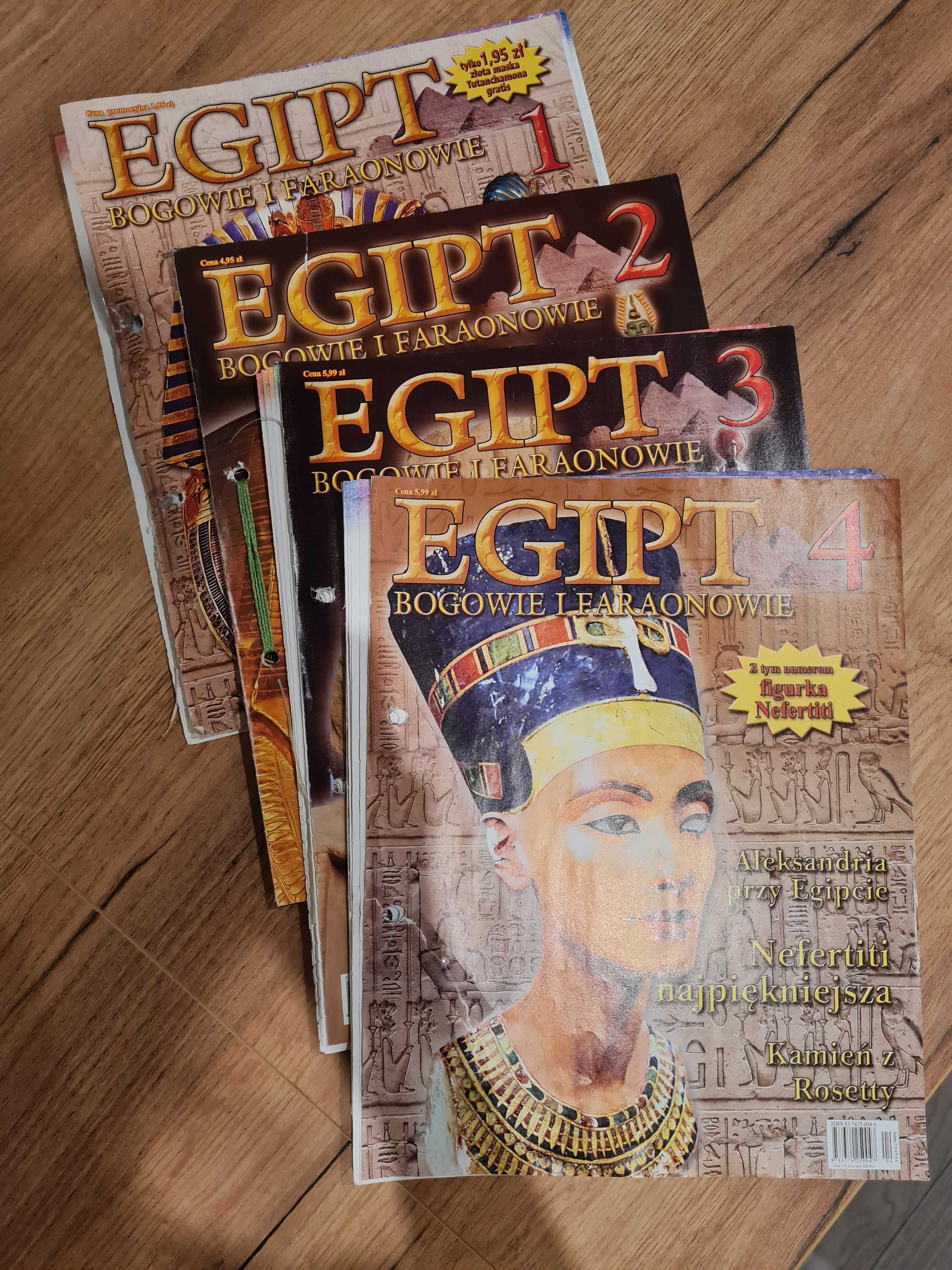 Egipt Bogowie i Faraonowie czasopisma 48 numerów komplet