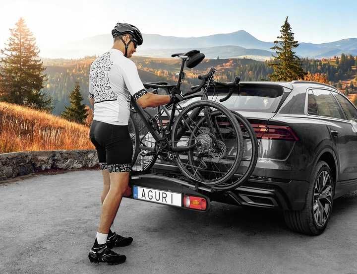 BAGAŻNIK ROWEROWY NA HAK Aguri Active Bike 4 rowery Ursynów Praga WWA