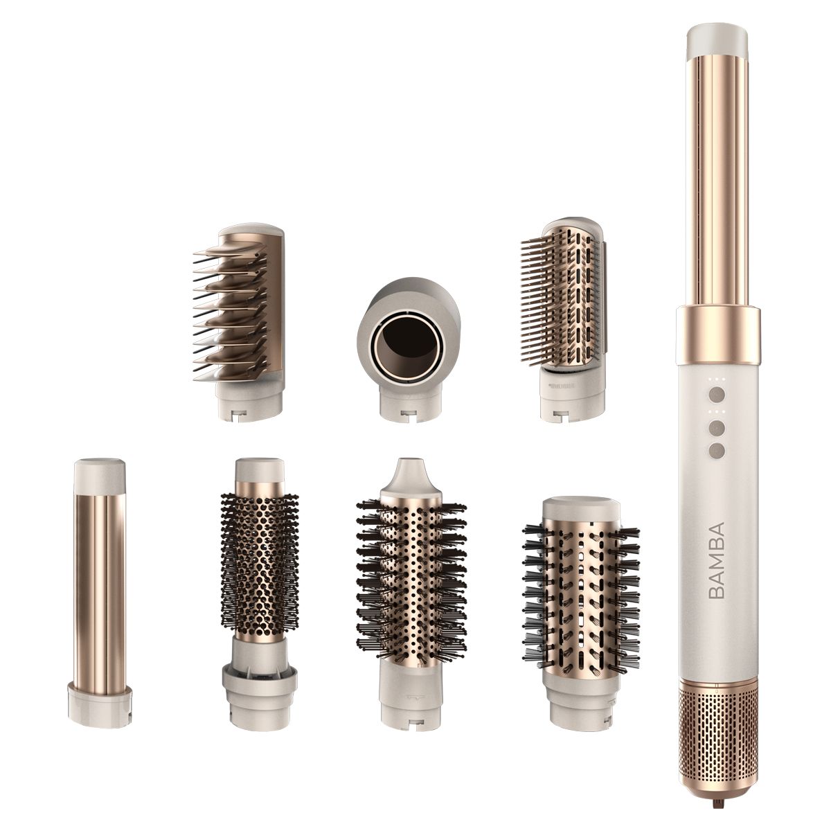 Стайлер CECOTEC Bamba CeramicCare AirGlam Champagne - Повреждена упако
