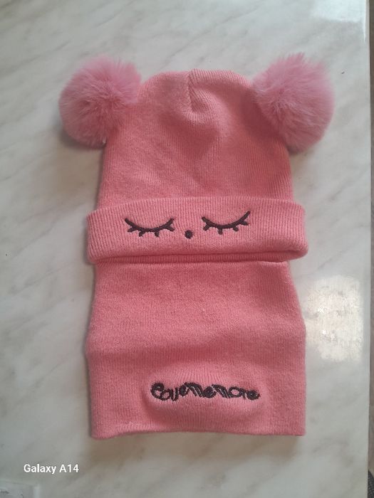 Набір шапка+хамут.