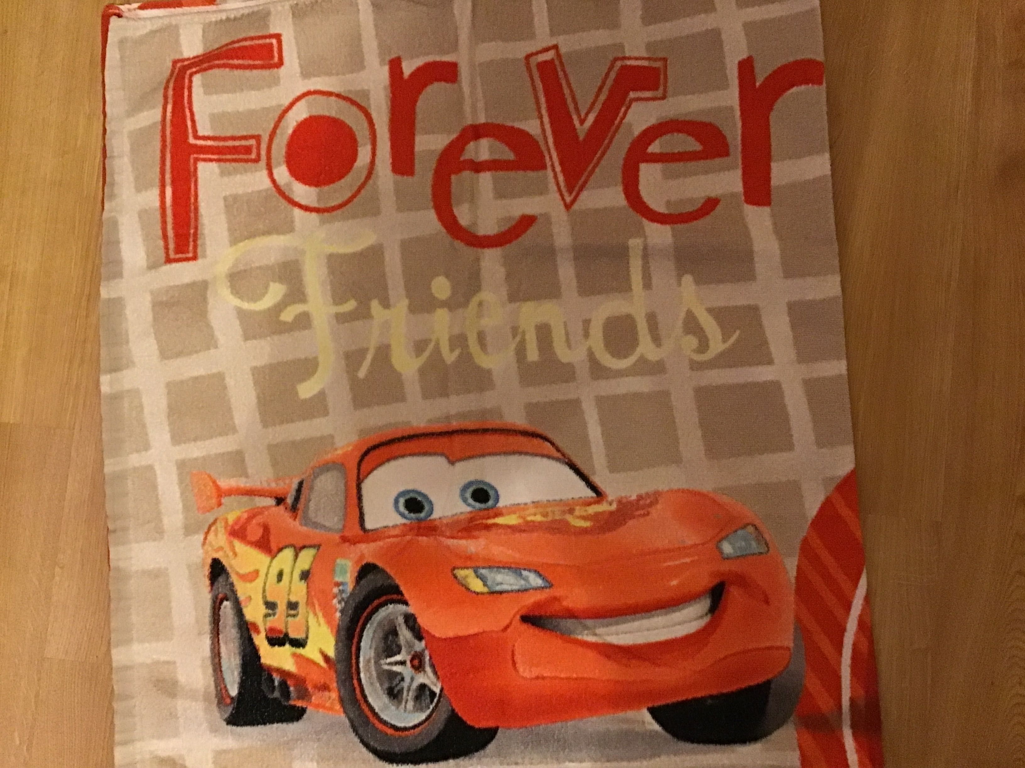 Ręcznik kąpielowy  Auto Cars 70x140 licencja Disney