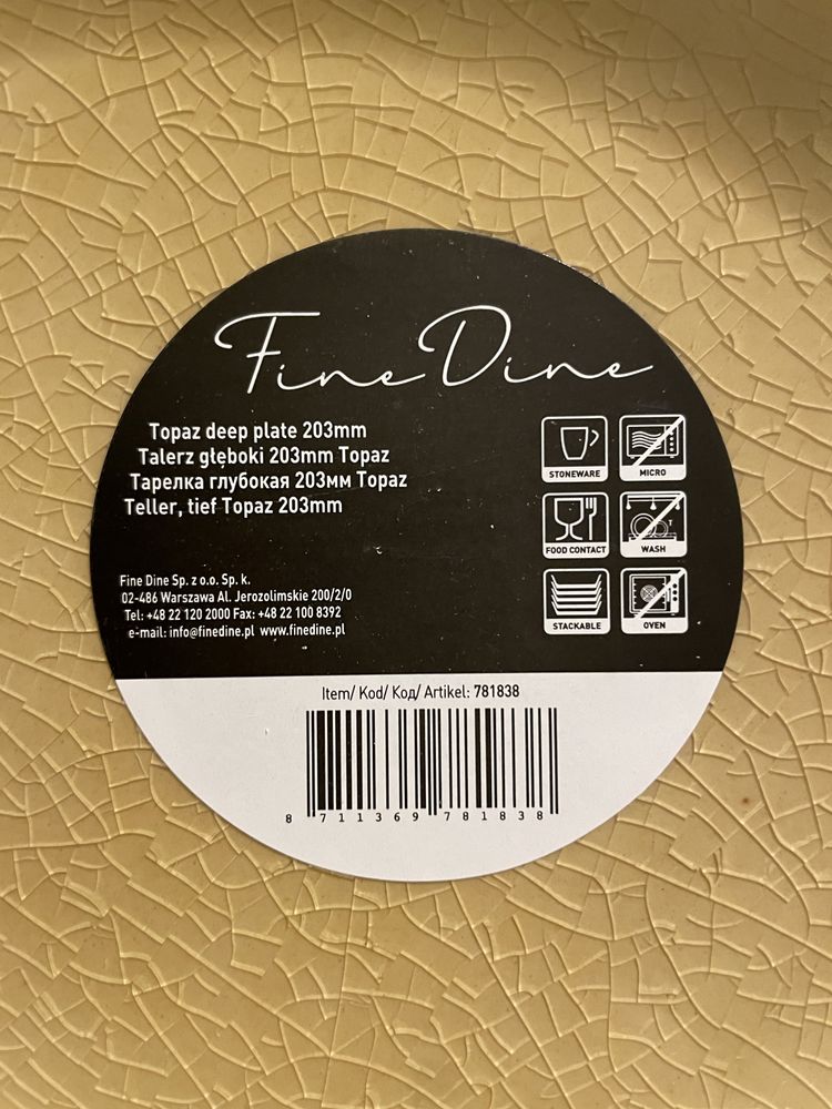 Talerz Fine Dine 203 mm