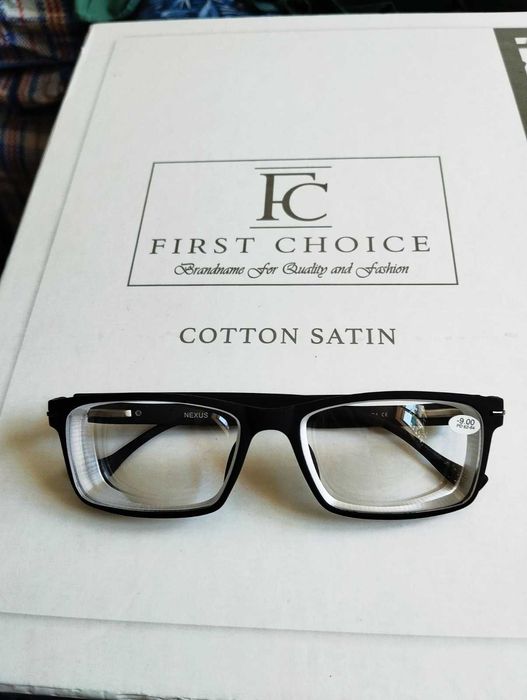 Очки для зрения с минусовыми диоптриями  от -0,5;  -0,75  до  -10,0