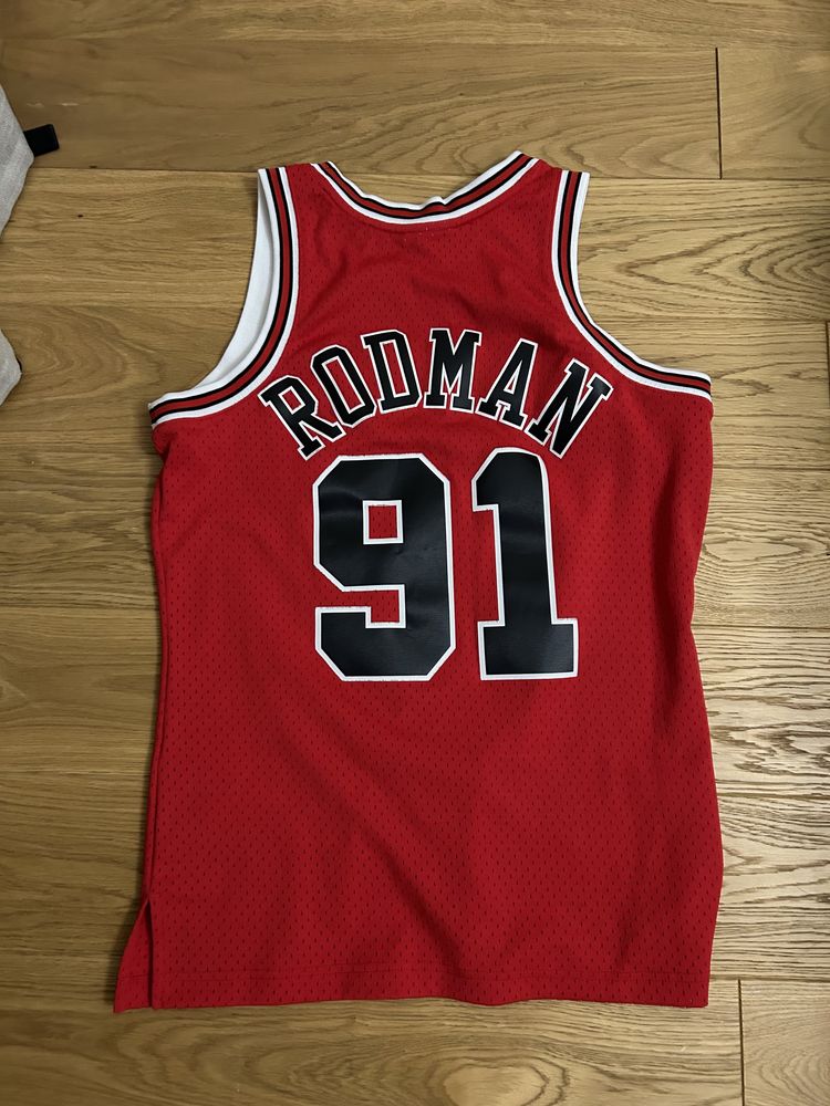 Rodman, 91, chicago bulls, mitchell ness, og, 1999