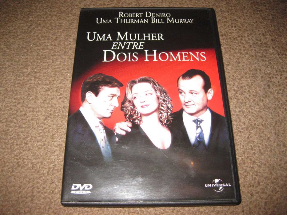 DVD "Uma Mulher Entre Dois Homens" com Robert De Niro/Raro!