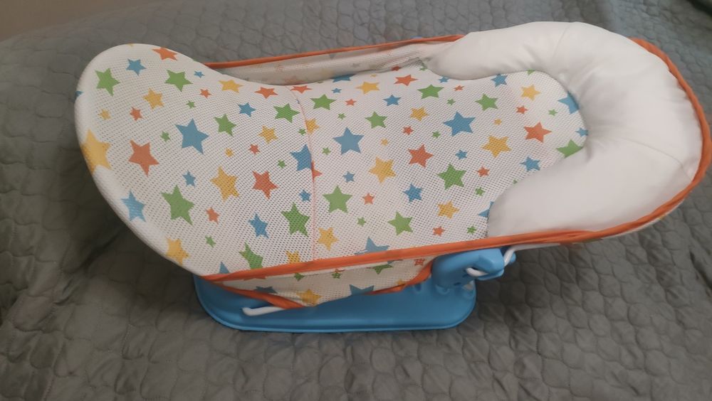 Leżaczek siedzisko do kąpieli