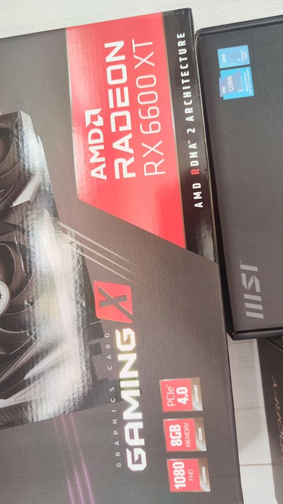 Komputer i5 11400 ram 16 gb ddr4 wifi Bluetooth rx 6600 xt
