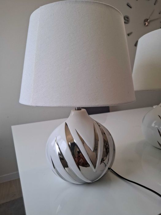 Zestaw 2 lamp nocnych , stołowych