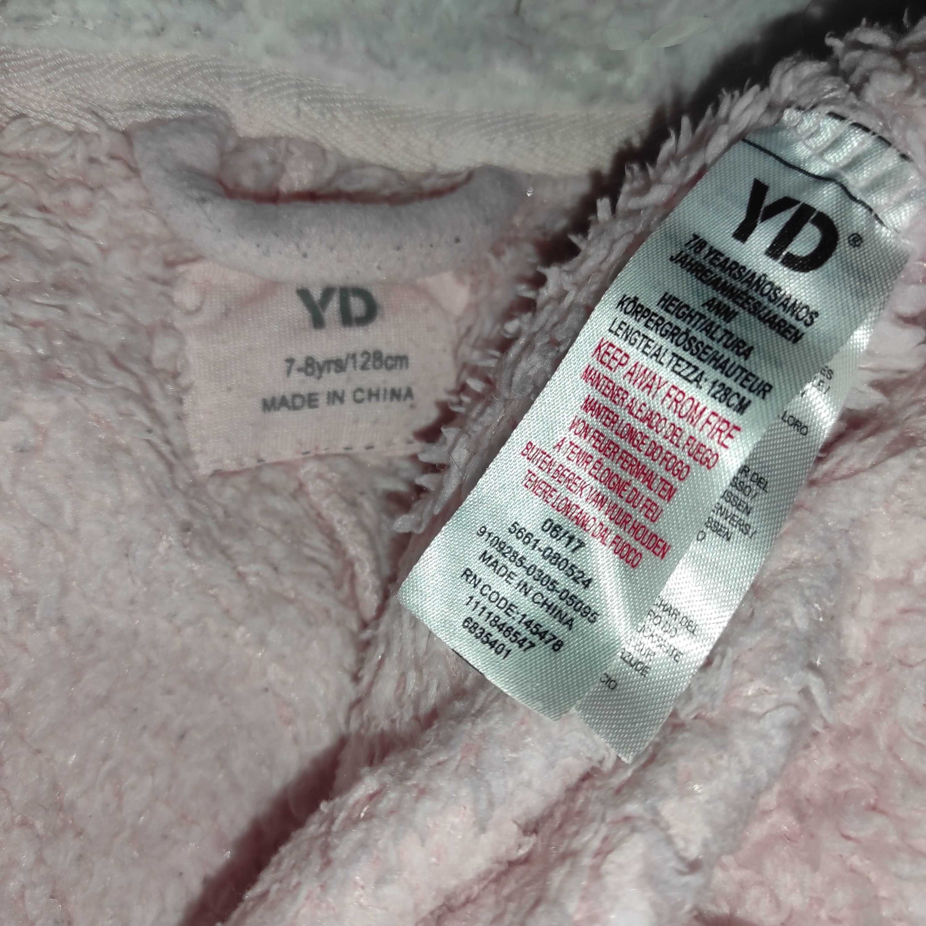 Заяц Young Dimension YD Primark кигуруми костюм пижама розовый девочке