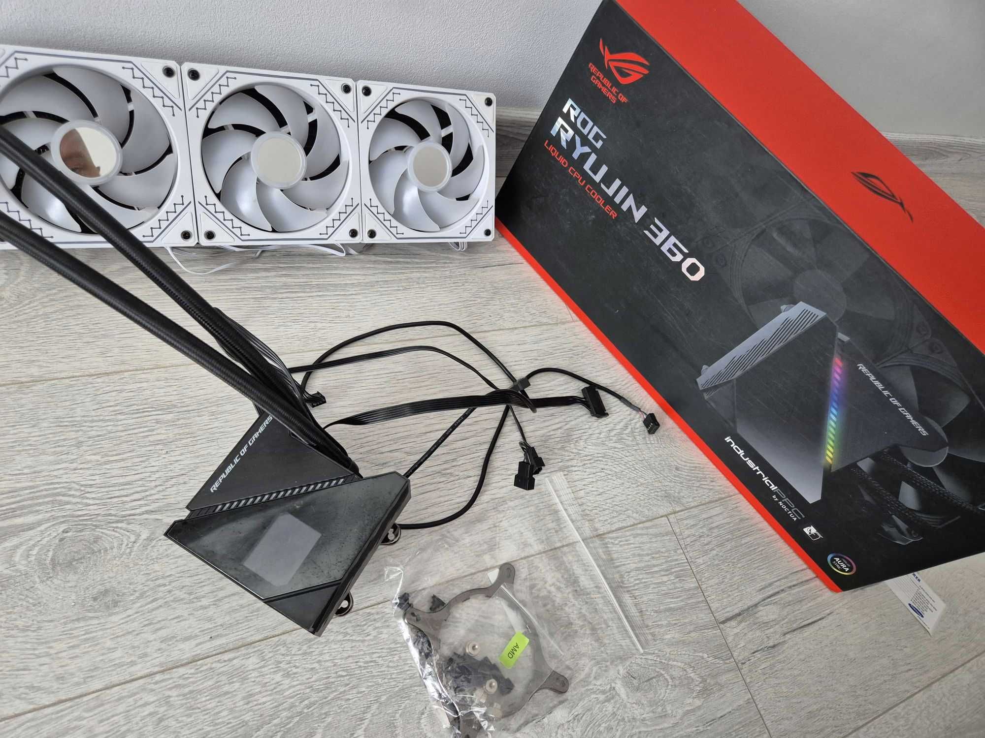 360mm водяне охолодження ASUS ROG RYUJIN 360 (A-RGB) є екран. Trade-in
