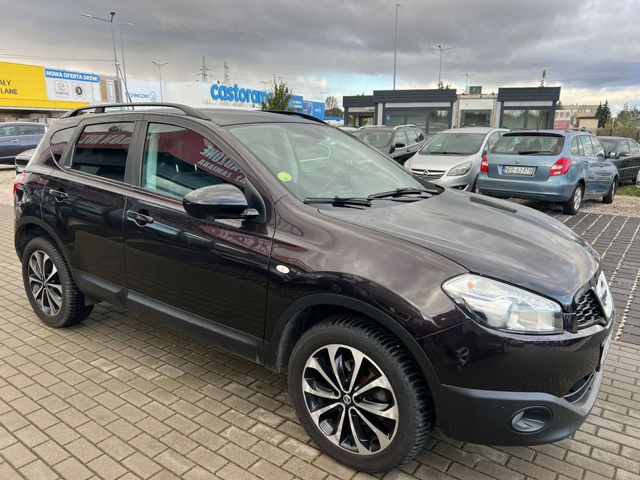 Nissan Qashqai 1.6TD 131KM 6Bieg.Klimatr.Navi Kamera360 Półskóry+Welur Panor.Faktura