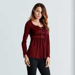 Blusa elegante, plus size com estilo medieval NOVA