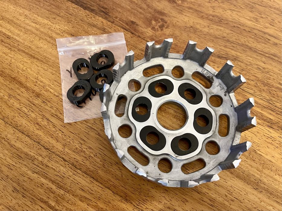 Borrachas cesto de embraiagem yamaha yz 80cc