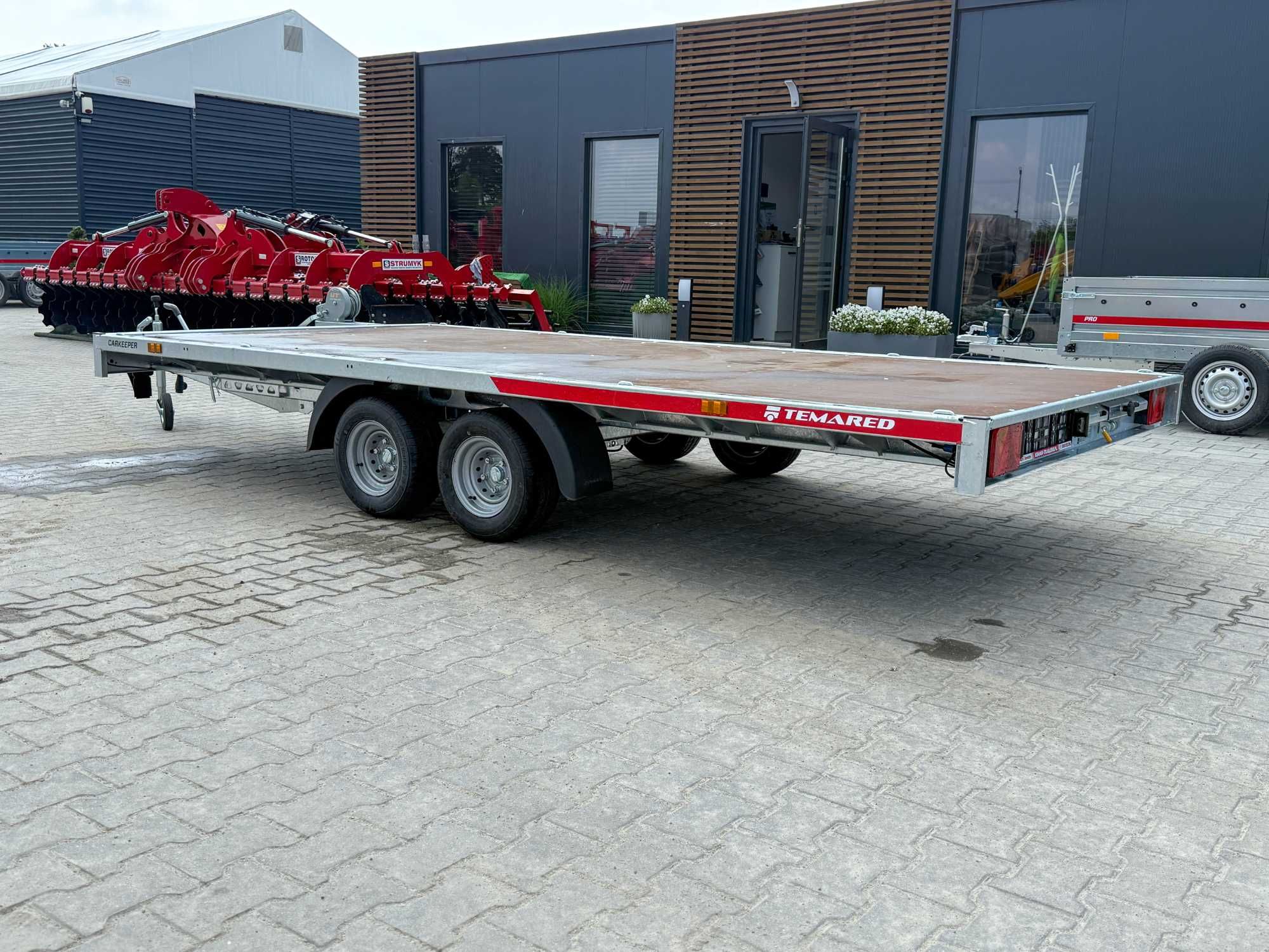 Laweta uchylna TEMARED 405x210 3T przyczepa platforma CARKEEPER 4020/2