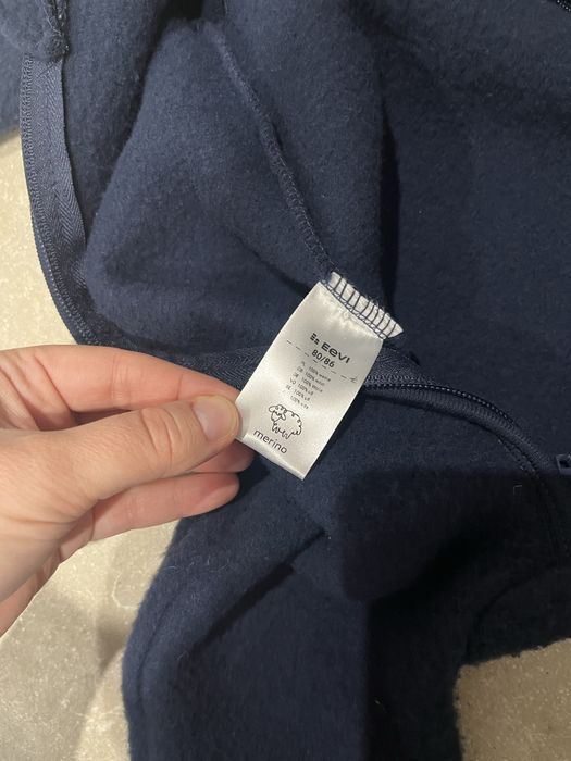 Kombinezon merino 80/86 granatowy