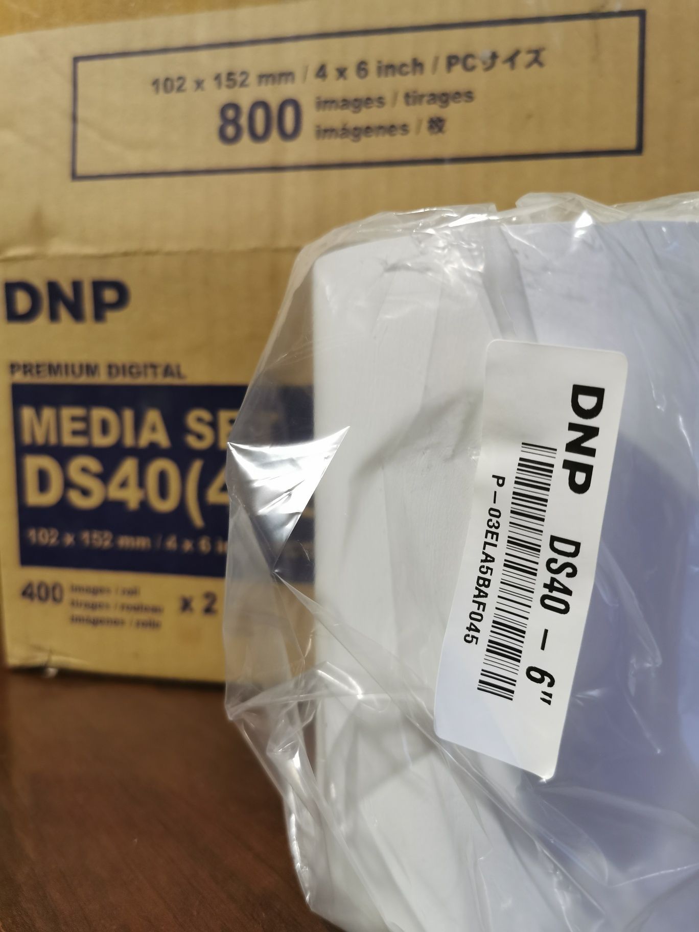 Rolka/rolki papieru termosublimacyjnego do DNP DS40