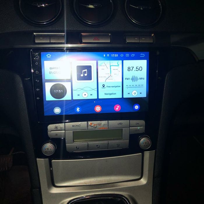 AutoRadio Para Ford S-max-Android 13 -32Gb-64Gb-Carplay Montagem