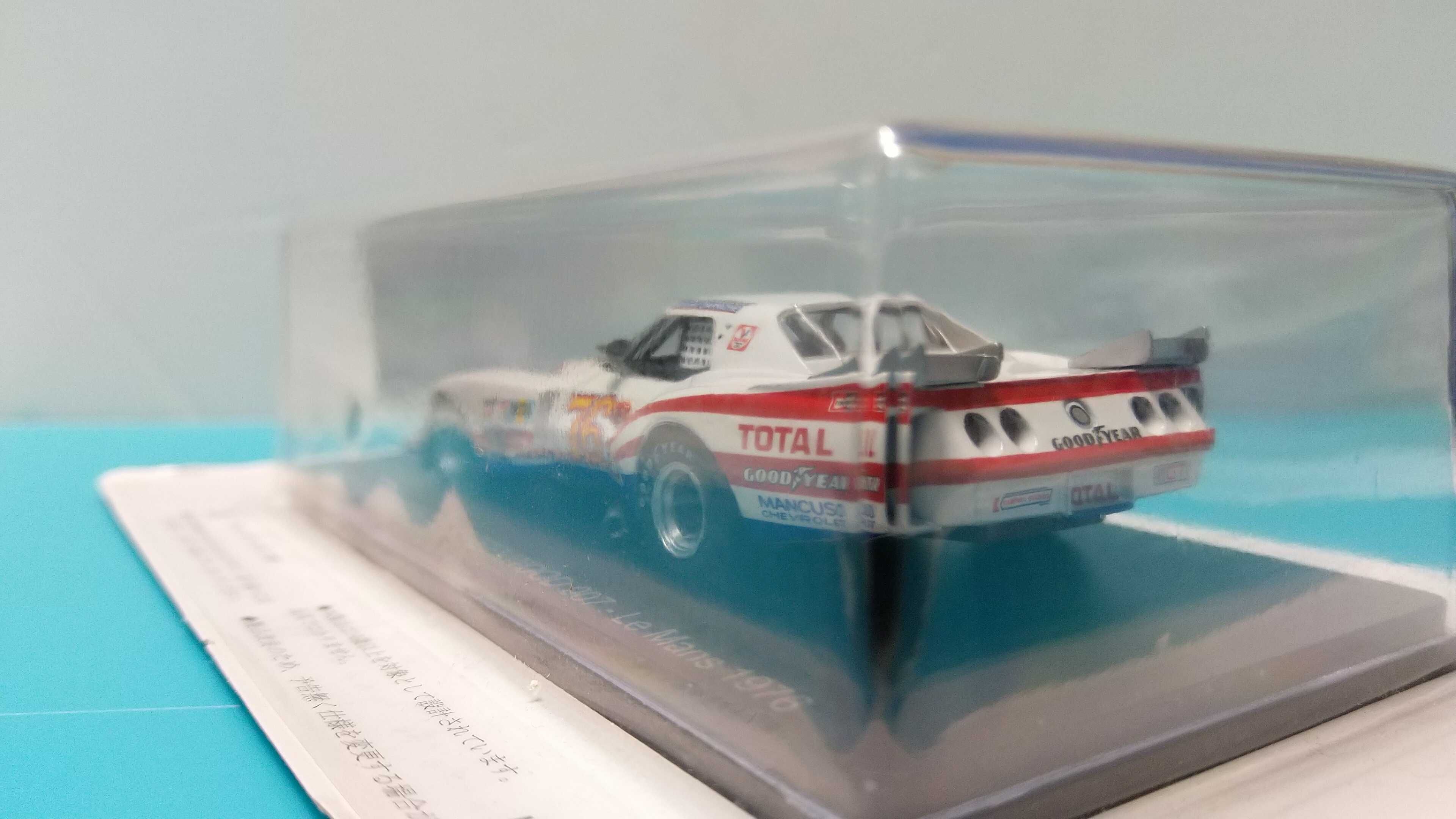 Chevrolet Corvette C3 #76: 24h Le Mans 1976 - Spark/Hachette 1/43