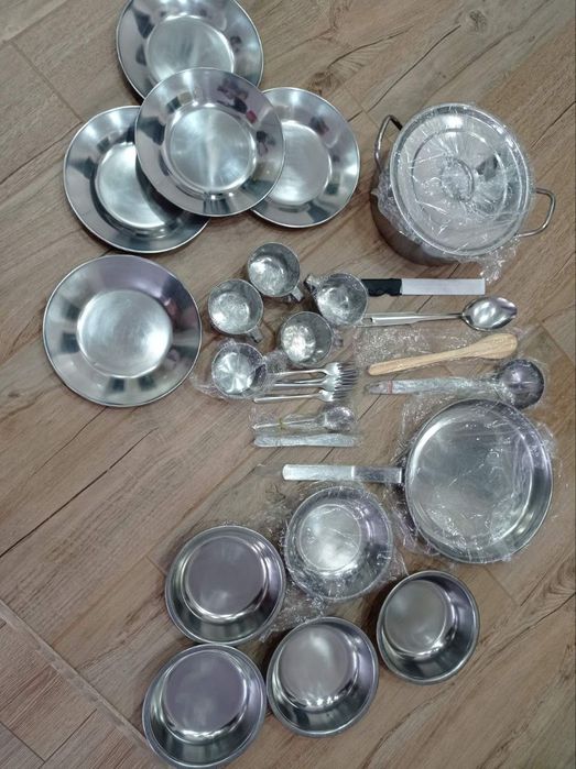 Набор посуды из нержавейки