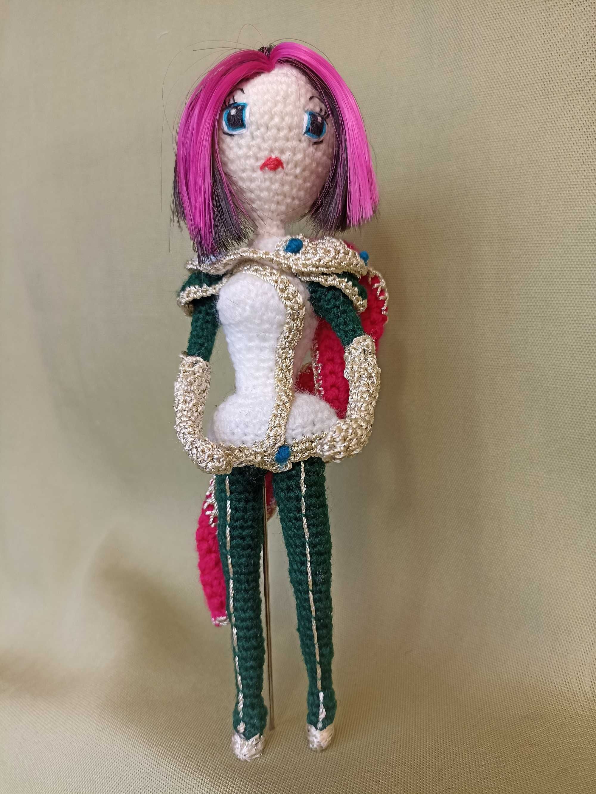 Lalka ręcznie robiona, handmade, LOL Fiora