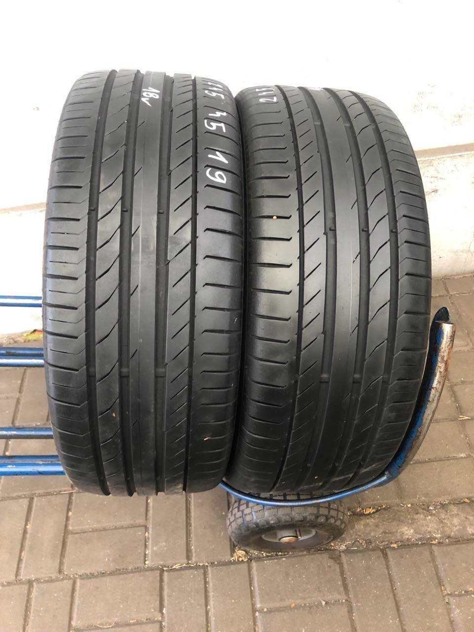opony letnie 245/45r19 CONTINENTAL 2018