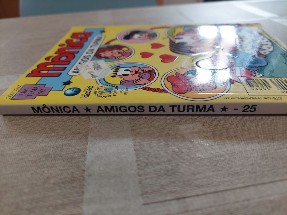 Livro de Banda desenhada Turma da Monica Amigos da Turma