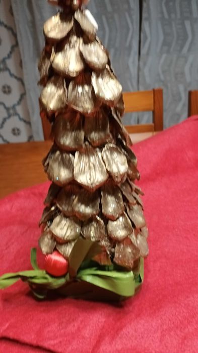 Árvore de Natal dourada