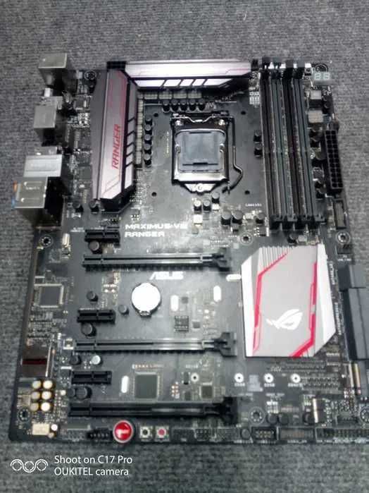 Motherboard Maximus VIII Ranger + Intel Core i7-6700K