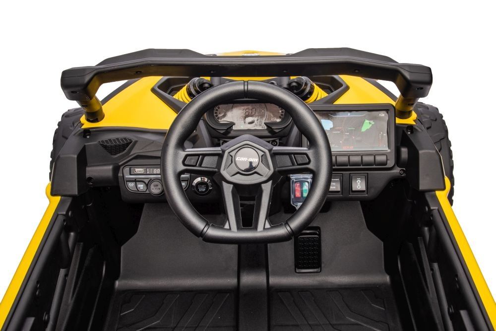 24v 4x200W Auto Na Akumulator Buggy Can-am Żółty