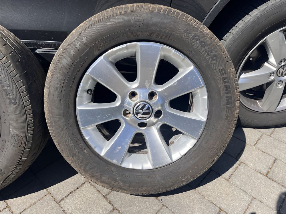 VW TIGUAN 5x112 16” letni komplet kół