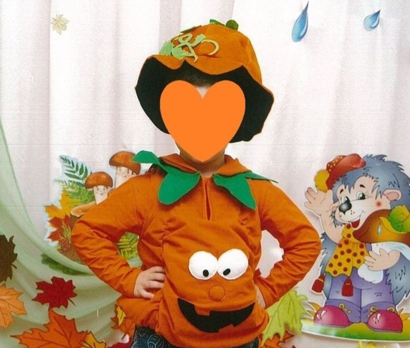 Костюм тыквы, тыква George, на Хеллоуин halloween