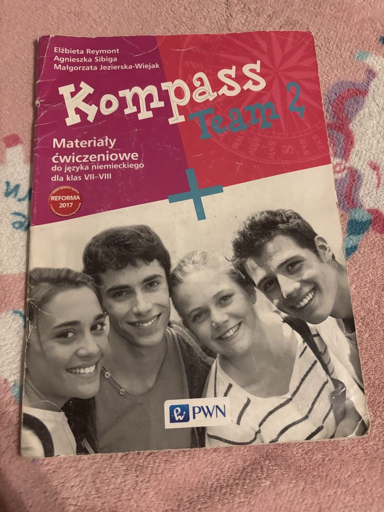Kompass team 2  ćwiczeniówka niemiecki