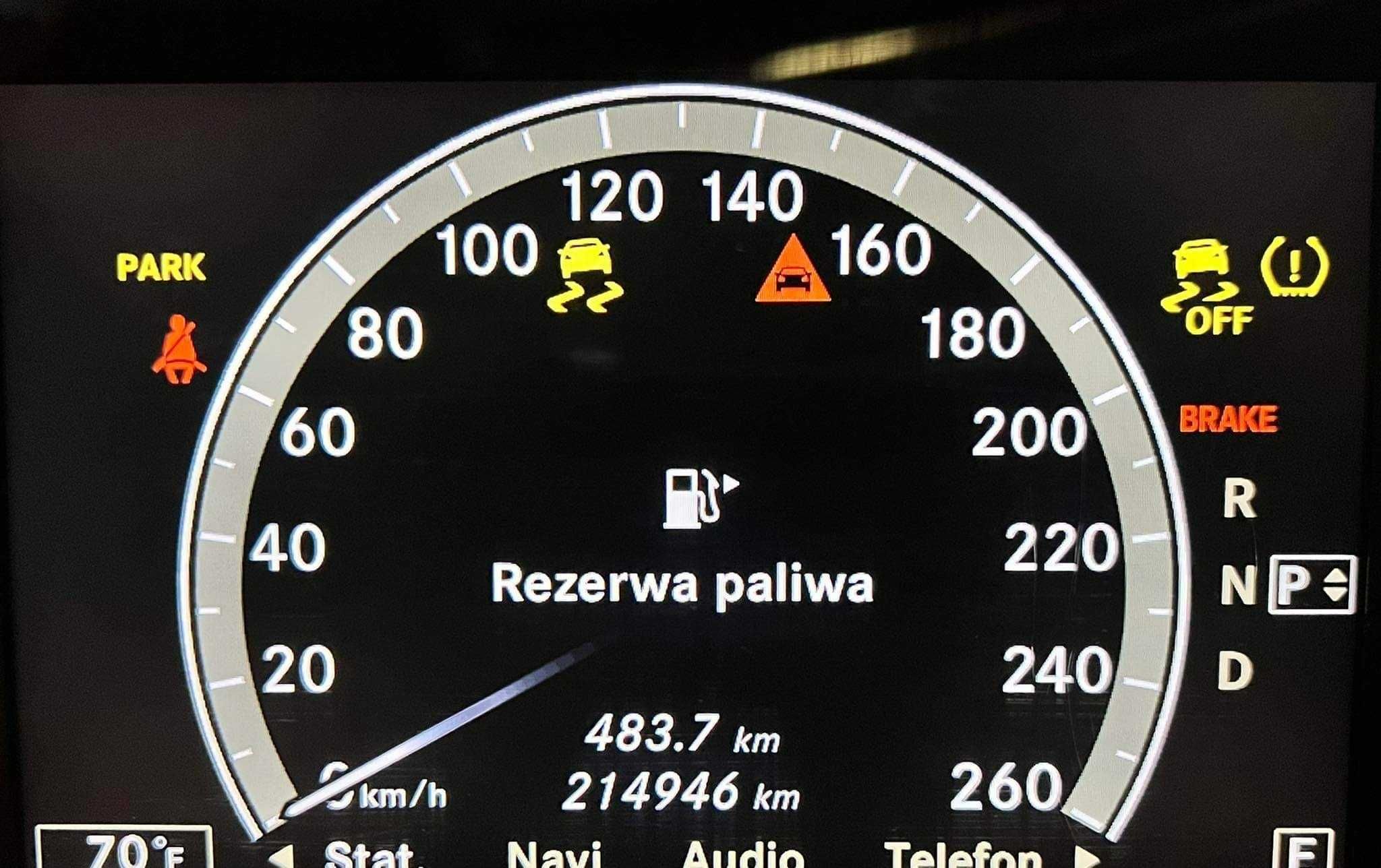 Język Polski w Liczniku Mercedes