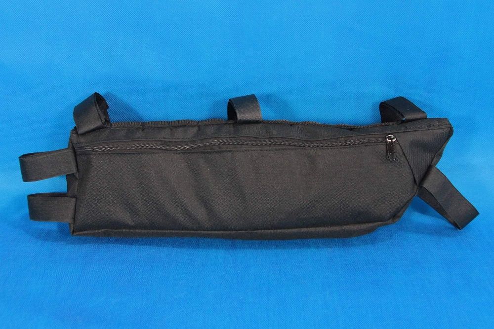 Bikepacking torba pod gorna rure "Leniwiec" pod długośc ramy.