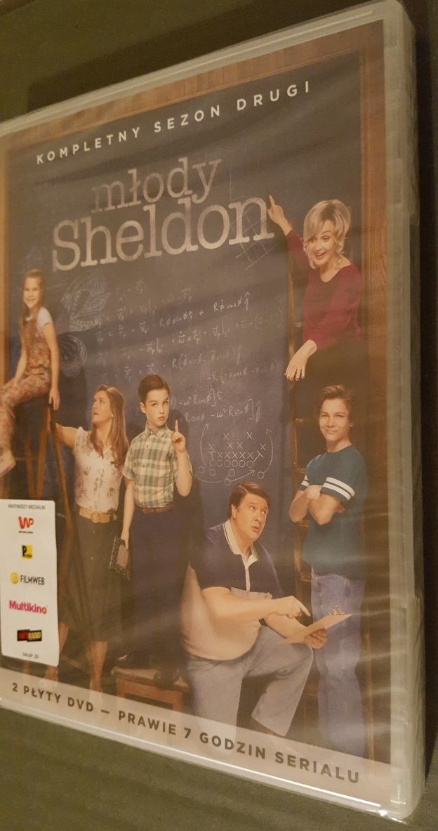 Młody Sheldon Young Sezon 2 2DVD nowe w folii