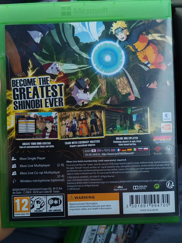 Naruto to buruto shinobi striker Polska wersja xbox one s x series