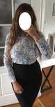 Koszula w kwiaty H&M rozm. 34/XS