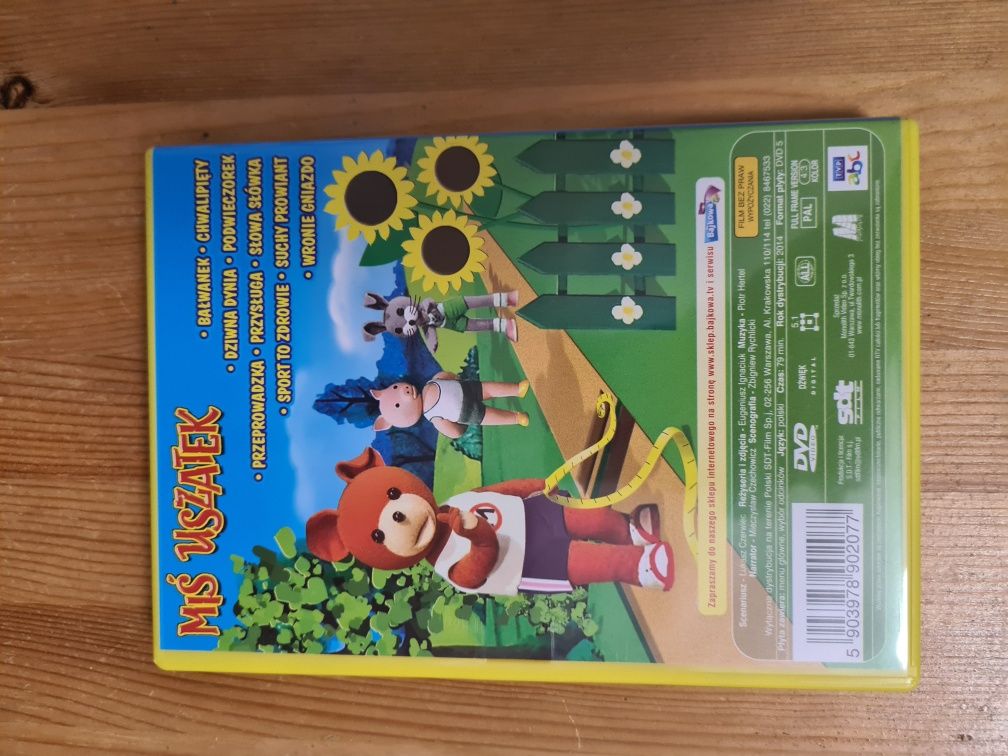Miś uszatek Dziwna dynia płyta DVD bajka