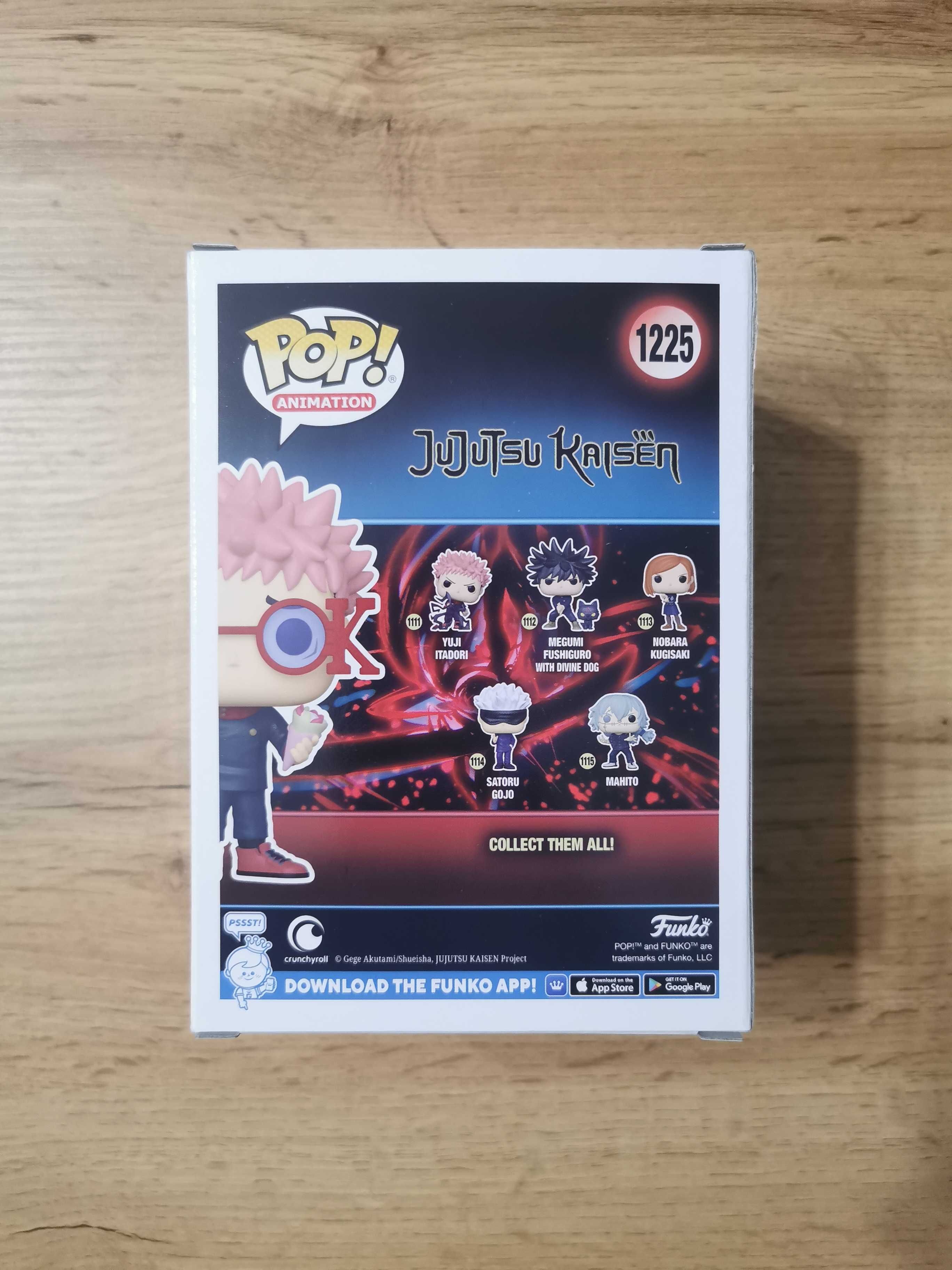 Yuji Itadori 1225 Funko Pop Jujutsu Kaisen