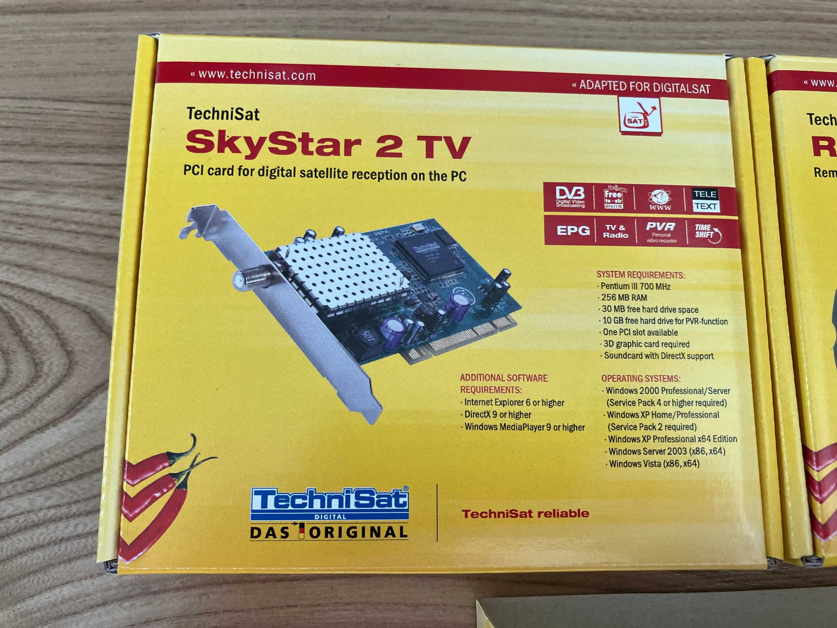 Karta telewizyjna do komputera Tuner Technisat DVB-S SkyStar 2 PCI