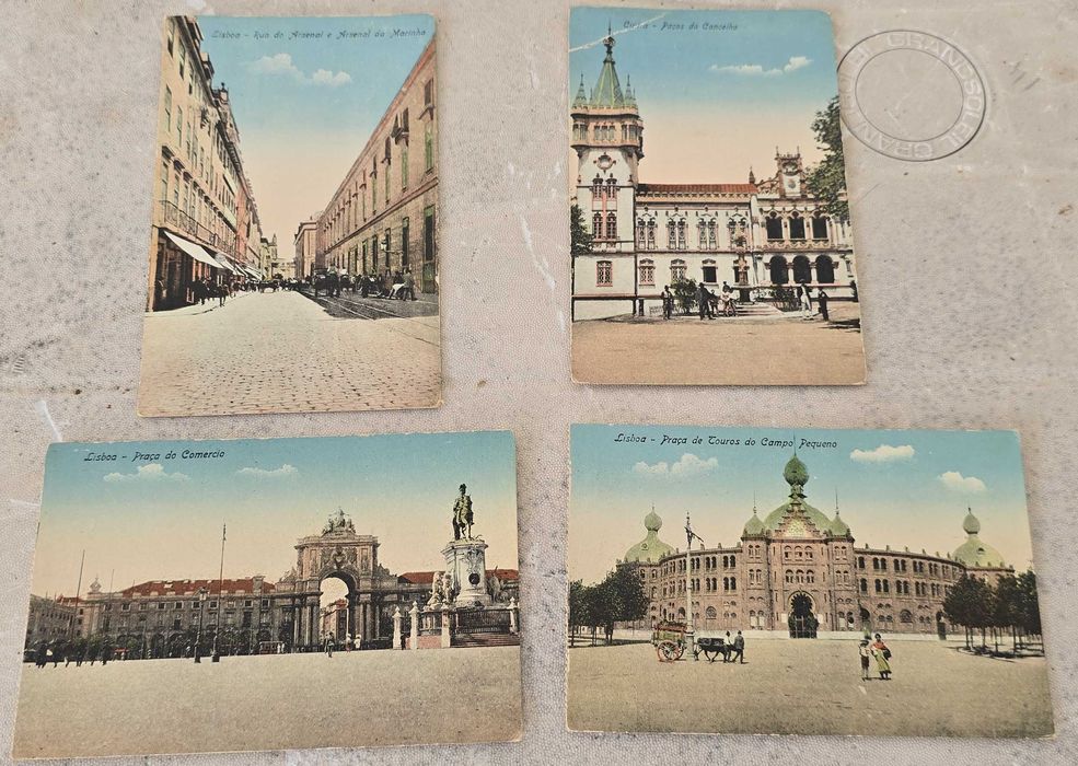 Postais muito antigos