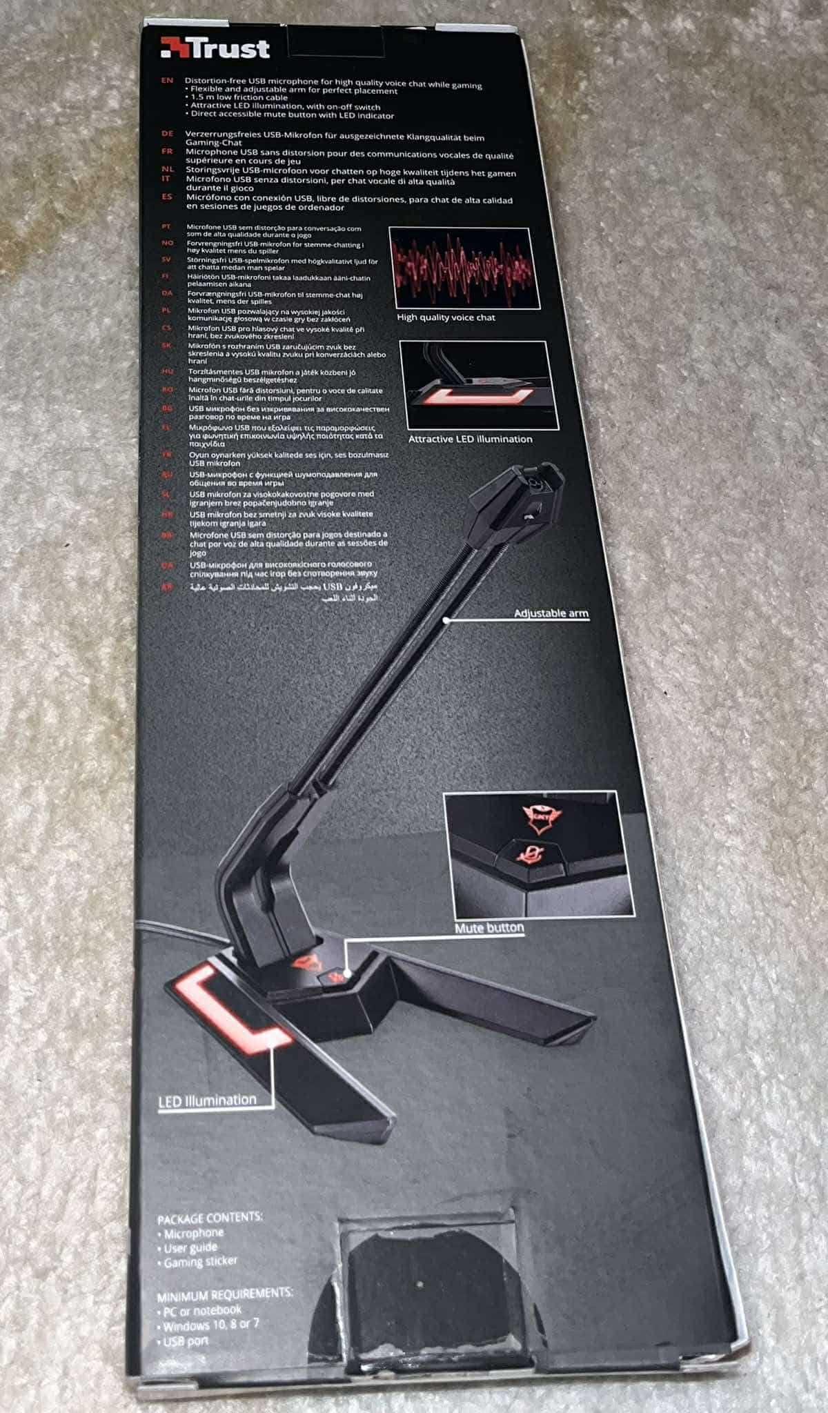 Mikrofon komputerowy Trust GXT 210 USB