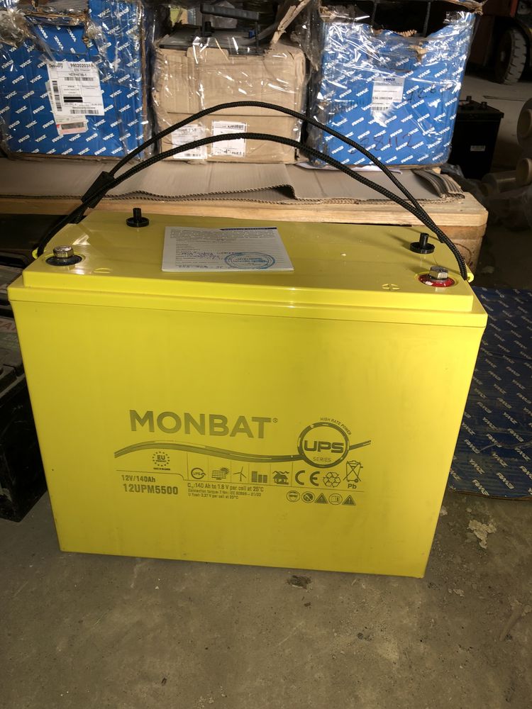 Акумулятор Батарея Monbat 140 ампер 12UPM5500