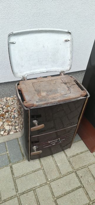 Piec żeliwny, KOZA - niemiecki SZAMOTOWY - JUMO- 5kW